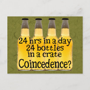 24 Bottles of Beer Postcard