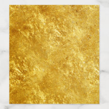 24 Carat Feuille d'or Faux Jaunes