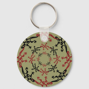 24 GECKOS KEYCHAIN