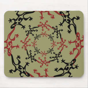 24 GECKOS MOUSE PAD