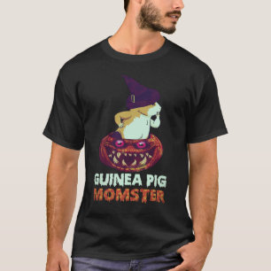 24 Guinea Pig Momster Pumpkin Monster Funny Hallow T-Shirt