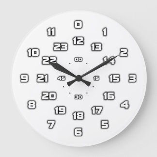 24 Hour Analogue Clock