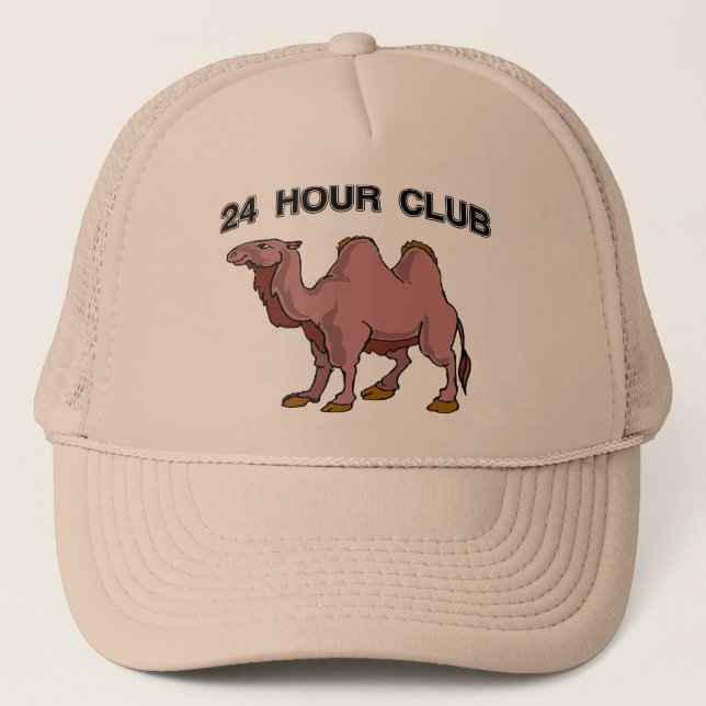 24 HOUR CLUB TRUCKER HAT (Front)