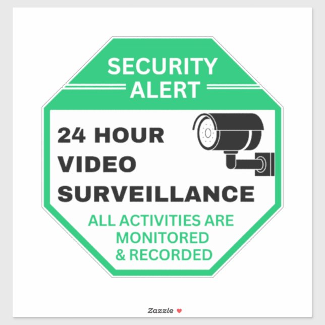 24 Hour Video Surveillance (Sheet)