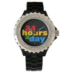 24 hours a day colours watch
