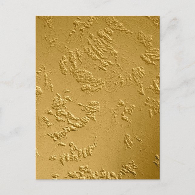 24 Karat Gold Personalized Postcard (Front)