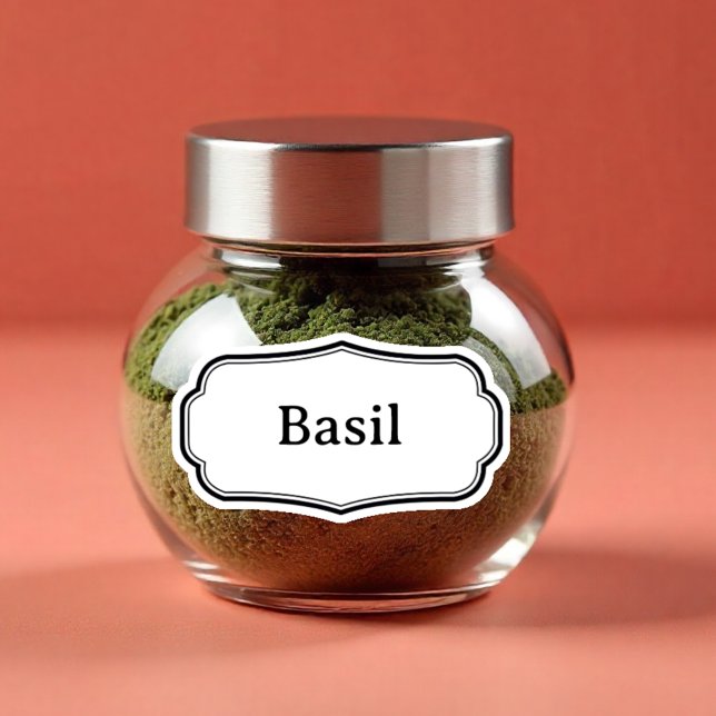 24 kitchen herbs and spices modern labels stickers (Creator Uploaded)