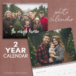 24 Month - 26 Photo Full Coverage Pics Calendar