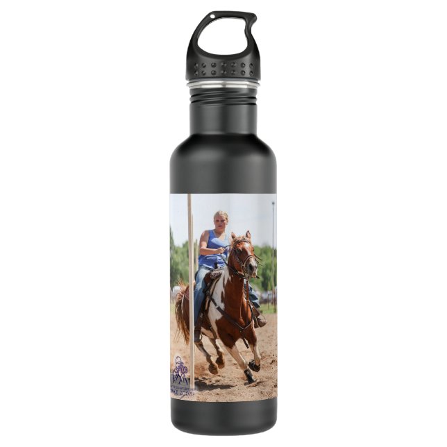 24 Oz Photo Water Bottle (Front)