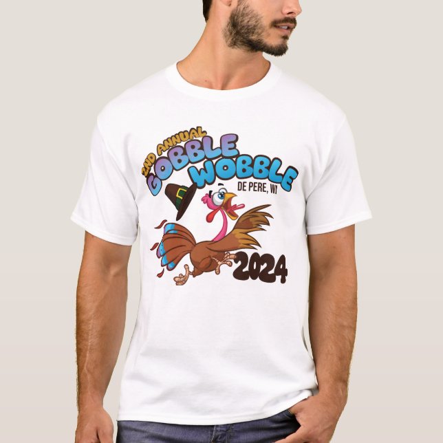24 T-shirt Gobble Wobble (Devant)