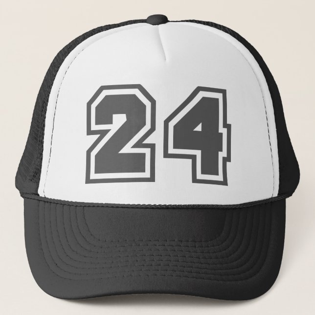 24 TRUCKER HAT (Front)