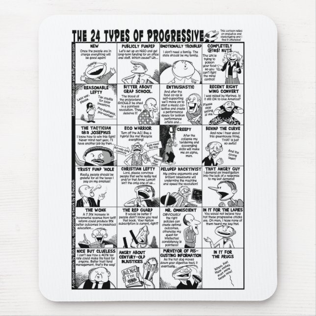 24 Types of Progressive Mousepad (Front)