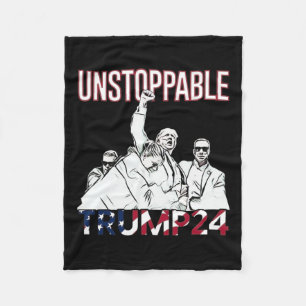 24 Unstoppable (ination Attempt Edition)  Fleece Blanket