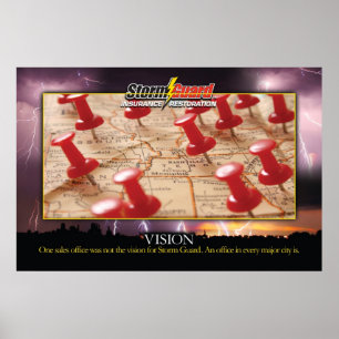 24 x 36" Affiche motivationnelle de la Garde contr