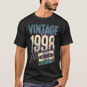 24 Year Old  Vintage 1998  24th Birthday T-Shirt