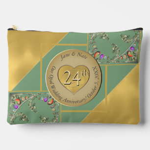 24e anniversaire de l'Opale Imprimé Coupe Sac à co