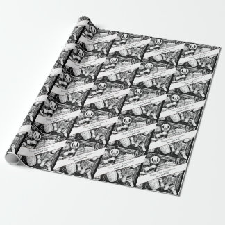 24th Anniversary editable Wrapping Paper