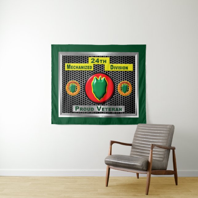 24th Infantry Division  Tapestry (In Situ (Horizontal))