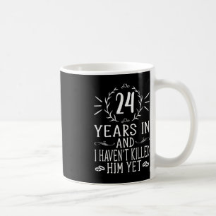 24th Wedding Anniversary  For Her - 24 Years Marri Coffee Mug