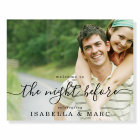 24x18 The Night Before with Photo Rehearsal Dinner