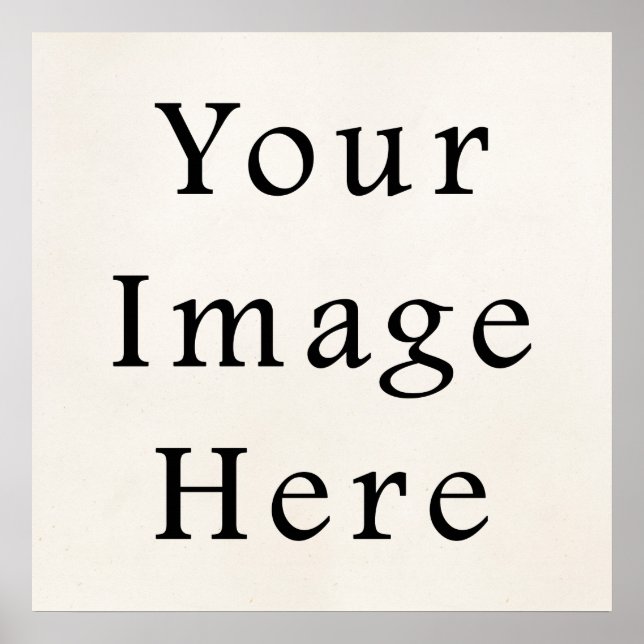 24x24 Square Posters Personalized Poster Paper (Front)