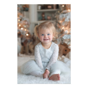 24x36 Family Holiday Photo Print