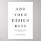 24x36" Vertical/Portrait Poster Sign