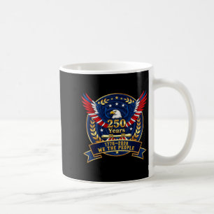 250 American Years 1776 2026 250th Birthday Eagle Coffee Mug