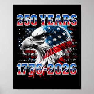 250 Anniversary United States Patriotic Poster