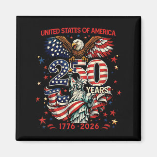 250 Anniversary USA 1776-2026 250th Independence Magnet