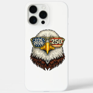 250 Anniversary USA 1776-2026 Patriotic Bald Eagle iPhone 16 Pro Max Case