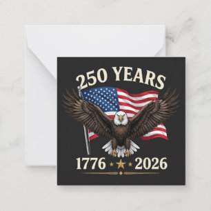 250 Anniversary USA Card