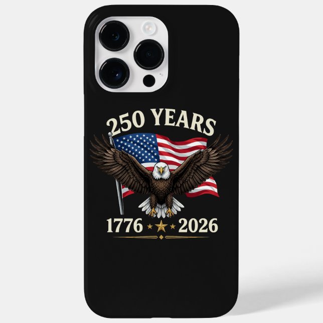 250 Anniversary USA Case-Mate iPhone Case (Back)