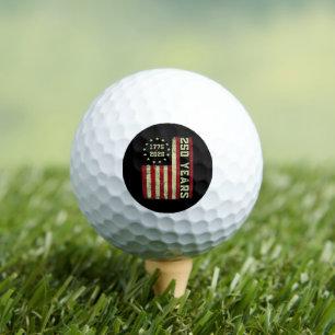 250 Anniversary Usa Flag Golf Balls