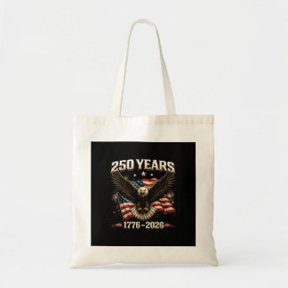 250 Anniversary USA Patriotic Eagle 250th Independ Tote Bag