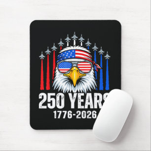 250 Anniversary USA Patriotic Eagle 250th Mouse Pad