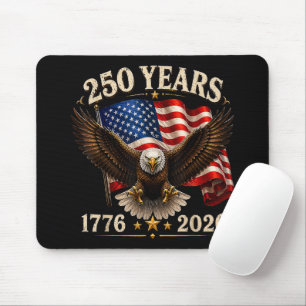250 Anniversary USA Patriotic Eagle 250th Mouse Pad