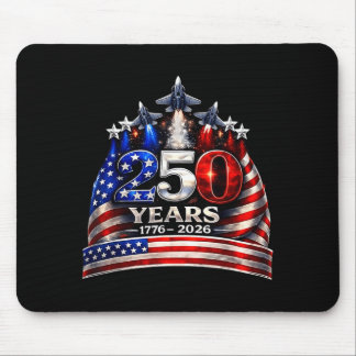 250 Anniversary USA Shirt Patriotic July 4th Mouse Pad