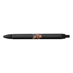 250 Anniversary USA Western Horse Eagle Black Ink Pen