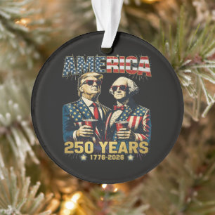 250 Ans d'Amérique Anniversaire 250e Trump