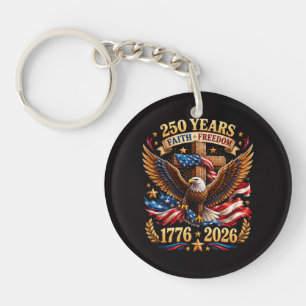 250 Ans de Foi Liberté Aigle Patriotique