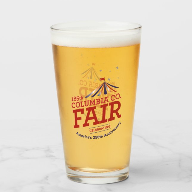 250 Pint Glass (Front Filled)
