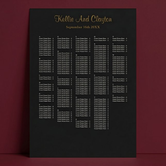 250+ Simple Wedding Seating Chart (Creator Uploaded)