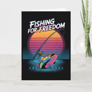 250 Years 1776-2026 250th Birthday Fishing _2 Card