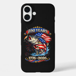 250 Years 1776-2026 Trout Fishing iPhone 16 Plus Case