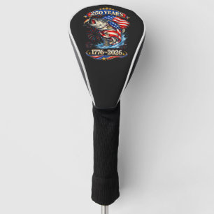 250 Years 1776-2026 Trout Fishing Golf Head Cover