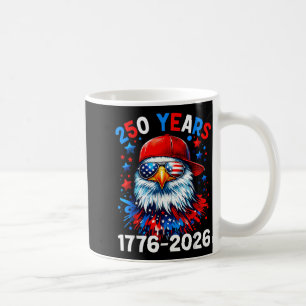 250 Years 250th Anniversary Eagle 4th of July Boys Coffee Mug