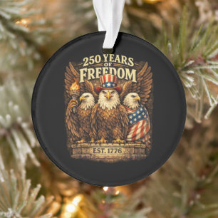 250 Years America 1776-2026 Ornament