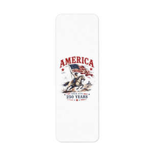 250 Years America 1776 2026 Patriotic Cowboy