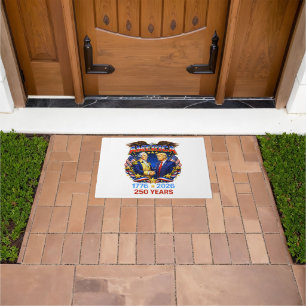 250 Years America Anniversary 250th Doormat
